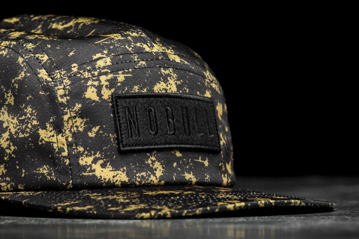 Nobull 5-panel Pride Hoeden Dames Zwart Goud | 972801-VYK