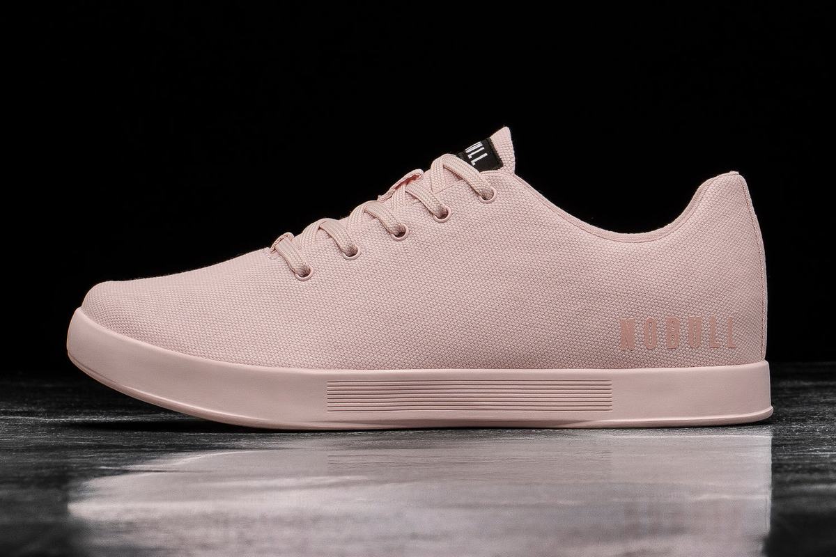 Nobull Canvas Trainer Fitness Schoenen Dames Roze | 168457-VSD