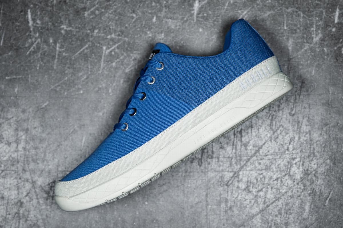 Nobull Canvas Trainer Fitness Schoenen Dames Blauw | 498617-KQC