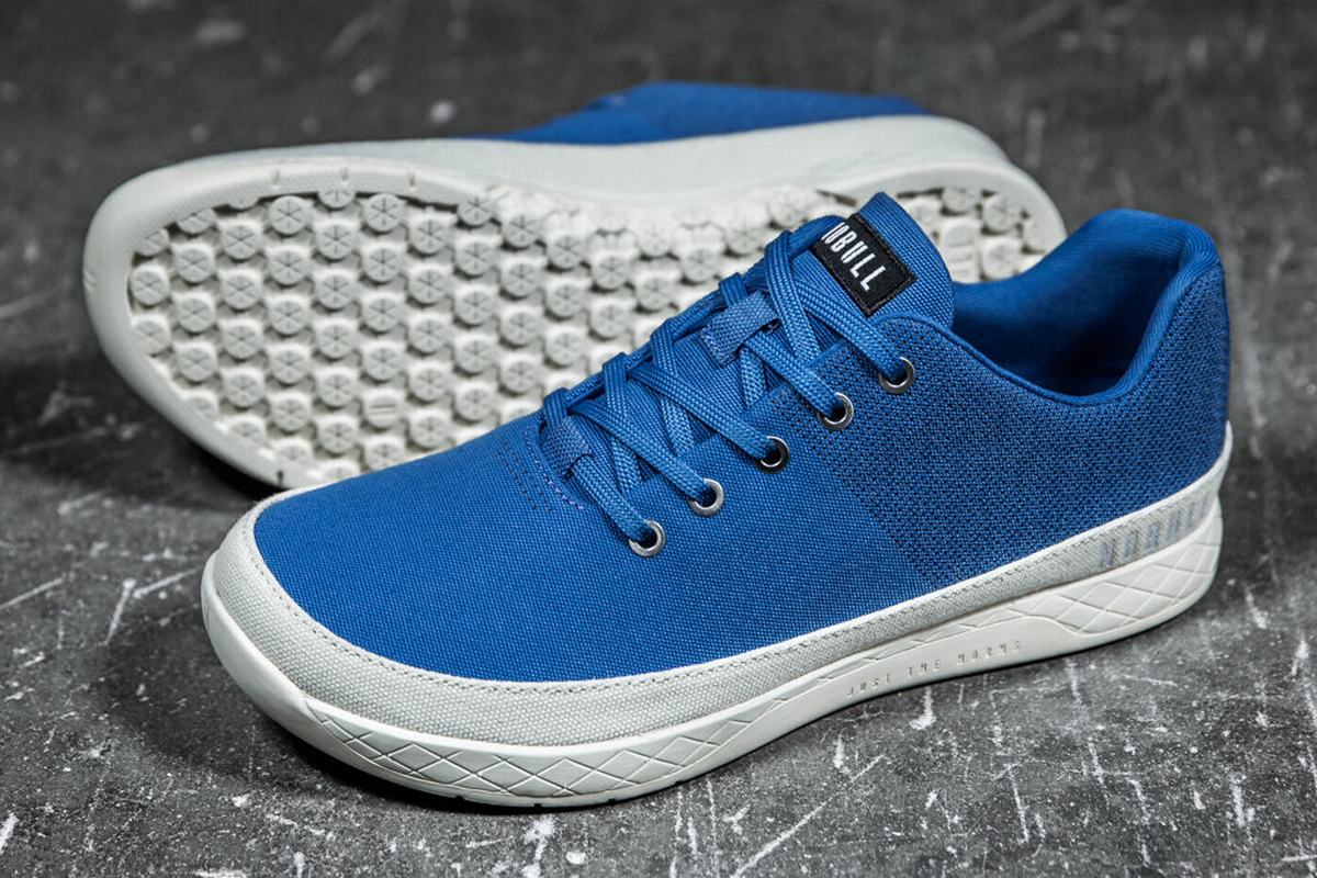 Nobull Canvas Trainer Fitness Schoenen Dames Blauw | 498617-KQC