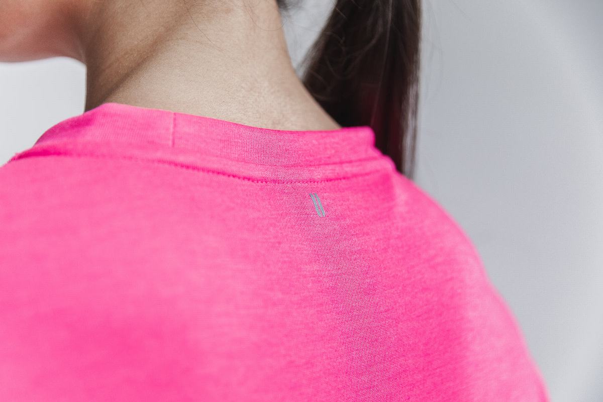 Nobull Crew Neon Sweatshirts Dames Roze | 045126-EBI