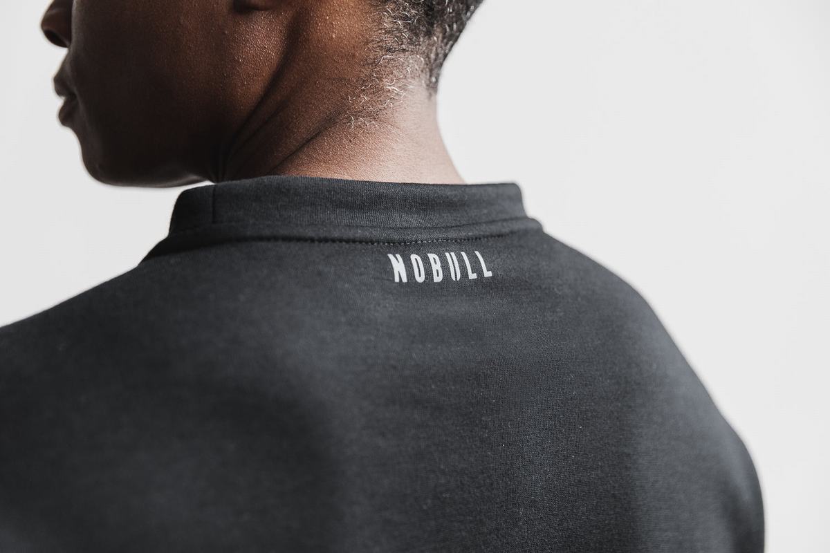 Nobull Crossfit® Crew Sweatshirts Dames Zwart | 182956-VBT