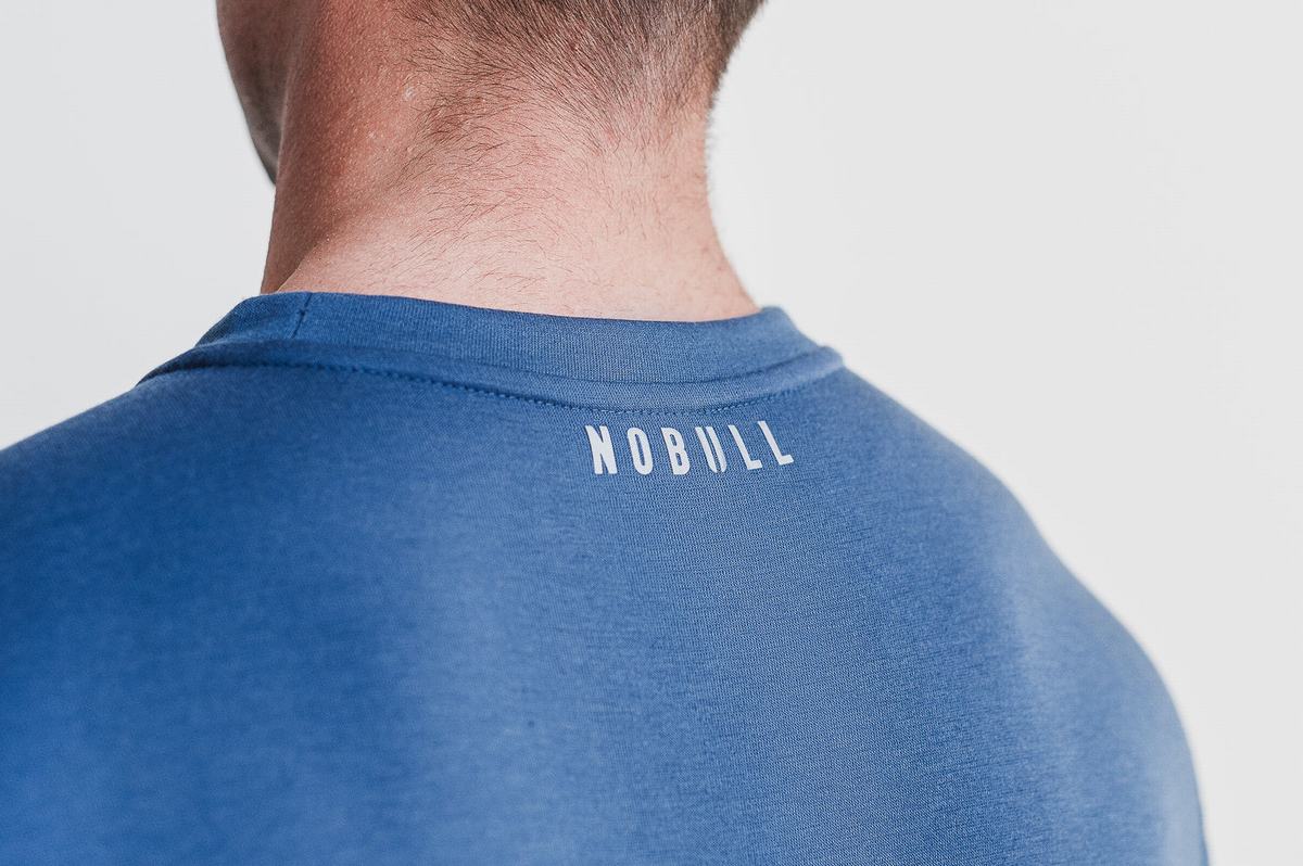 Nobull Crossfit® Crew Sweatshirts Heren Donkerblauw | 721680-MFI