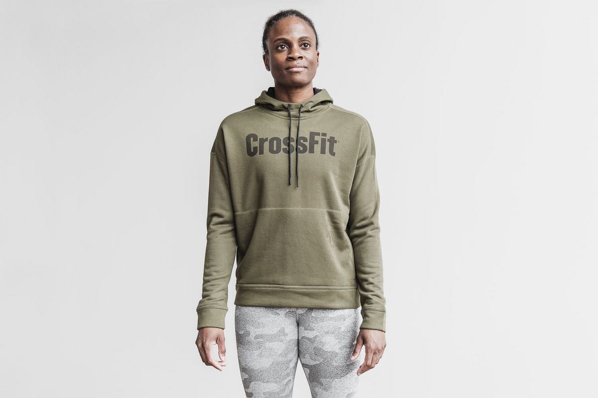 Nobull Crossfit® Hoodie Dames Groen | 167380-UIS