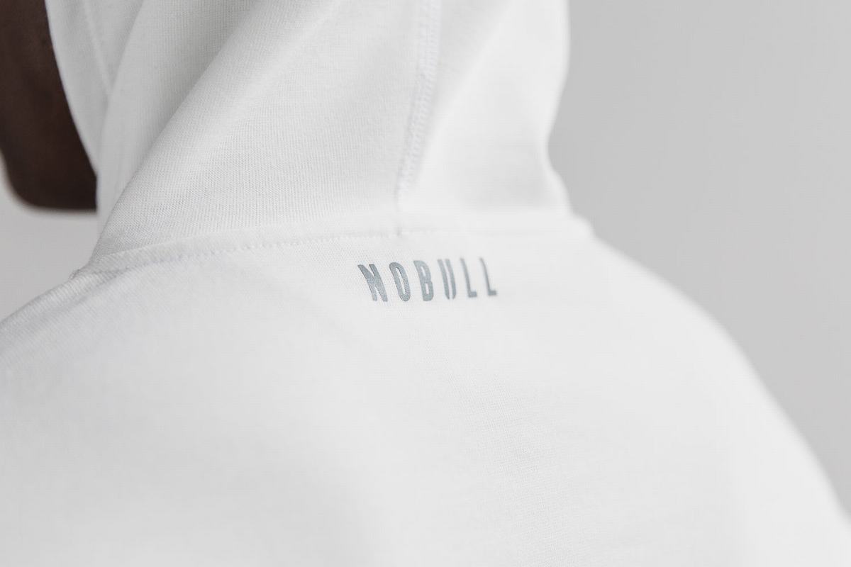 Nobull Crossfit® Hoodie Dames Wit | 931485-STB