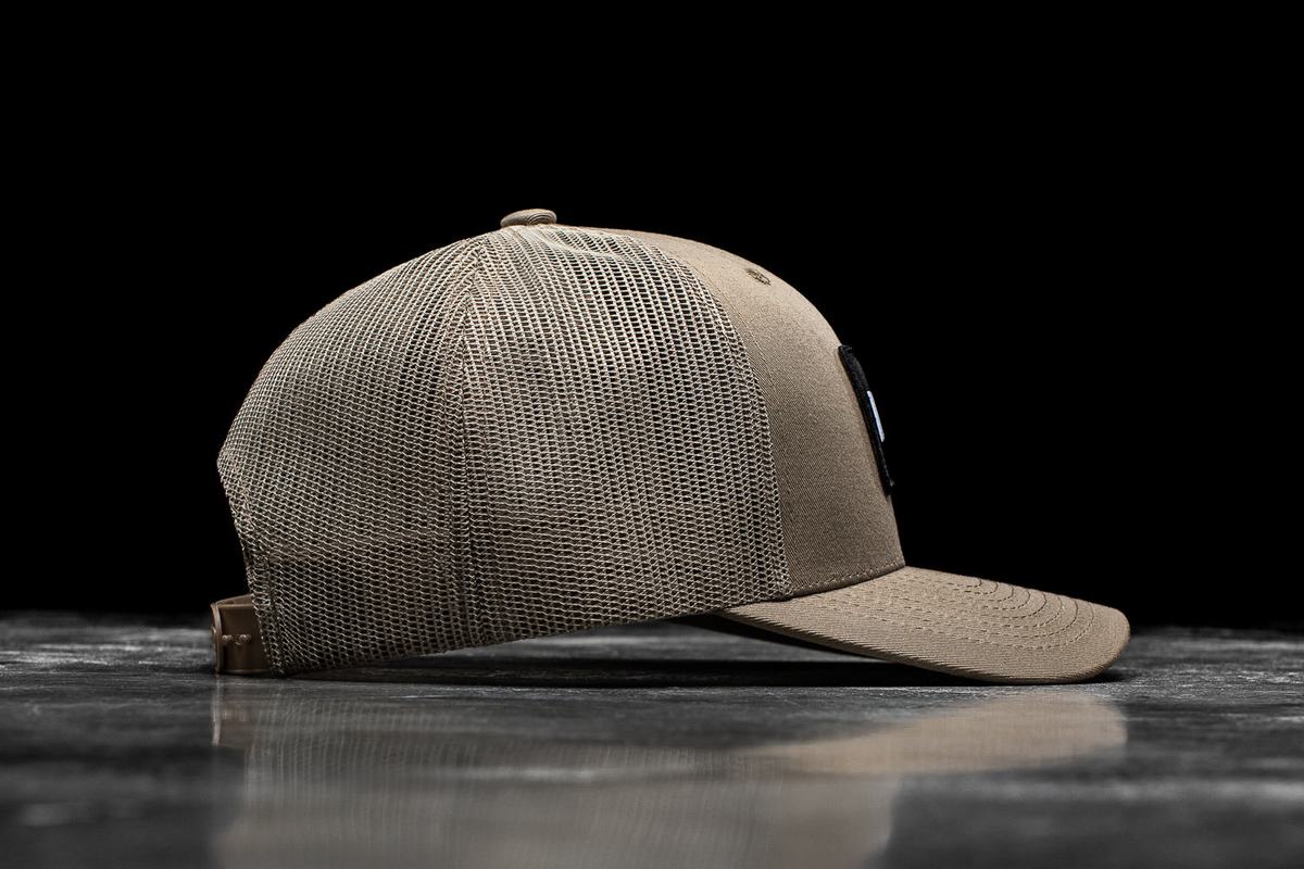 Nobull Curved-Brim Trucker Hoeden Heren Lichtbruin | 269150-BUG