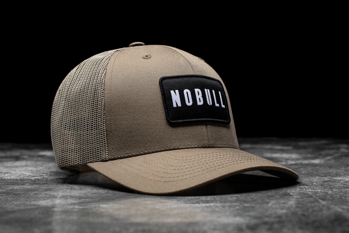 Nobull Curved-Brim Trucker Hoeden Heren Lichtbruin | 269150-BUG