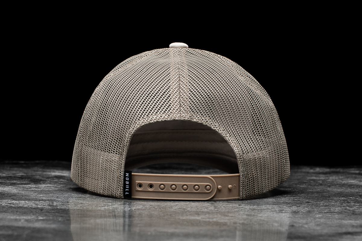 Nobull Curved-Brim Trucker Hoeden Heren Bruin | 439815-QEN