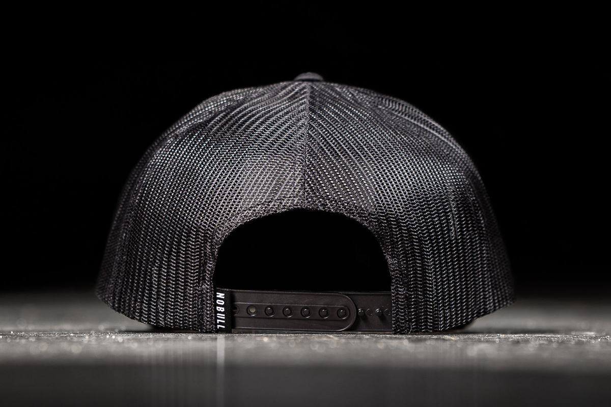 Nobull Curved-Brim Trucker Hoeden Heren Zwart | 504193-TVC