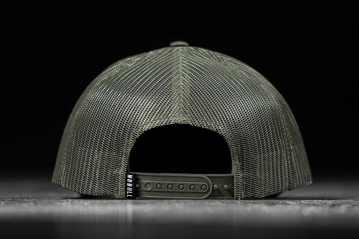 Nobull Curved-Brim Trucker Hoeden Heren Olijfgroen | 745913-UGJ