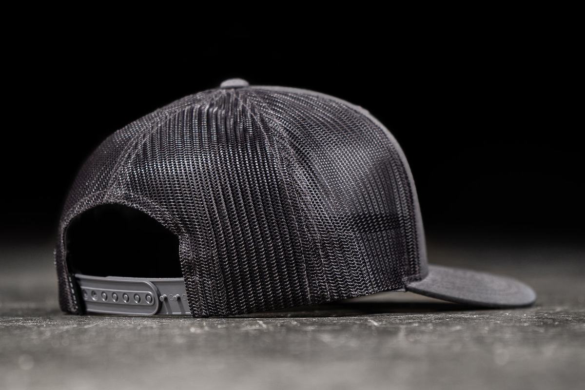 Nobull Curved-Brim Trucker Hoeden Heren Donkergrijs Zwart | 835607-WED