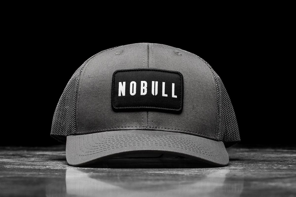 Nobull Curved-Brim Trucker Hoeden Heren Diepgrijs | 860291-JOI