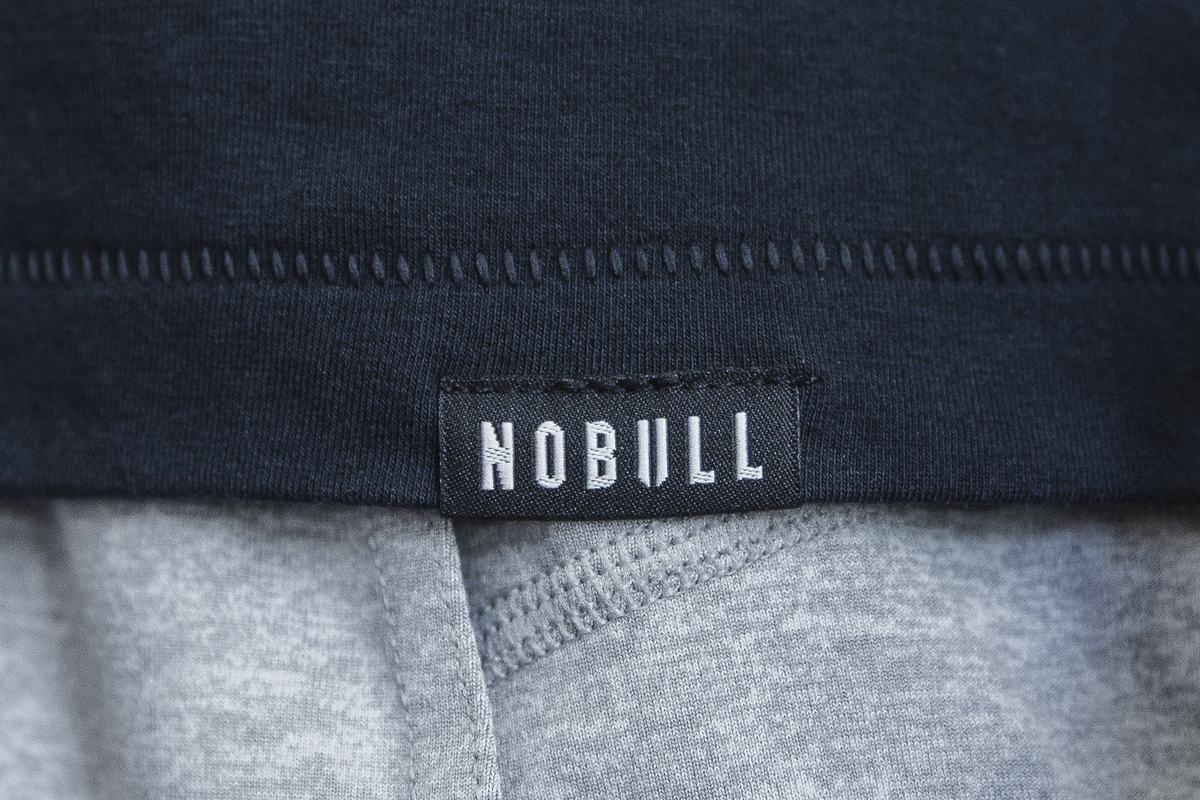 Nobull Heavyweight Pocket Boxy T-Shirt Lange Mouw Dames Donkerblauw | 649721-SCY