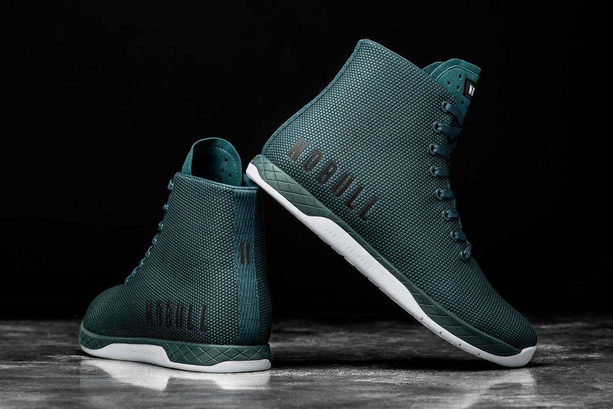 Nobull High-Top Trainer Fitness Schoenen Dames Diepturquoise | 415067-BVE