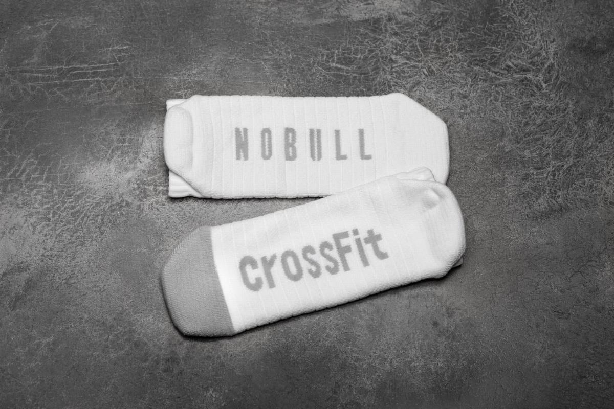 Nobull Low Crossfit® Sokken Heren Wit | 308146-QDR