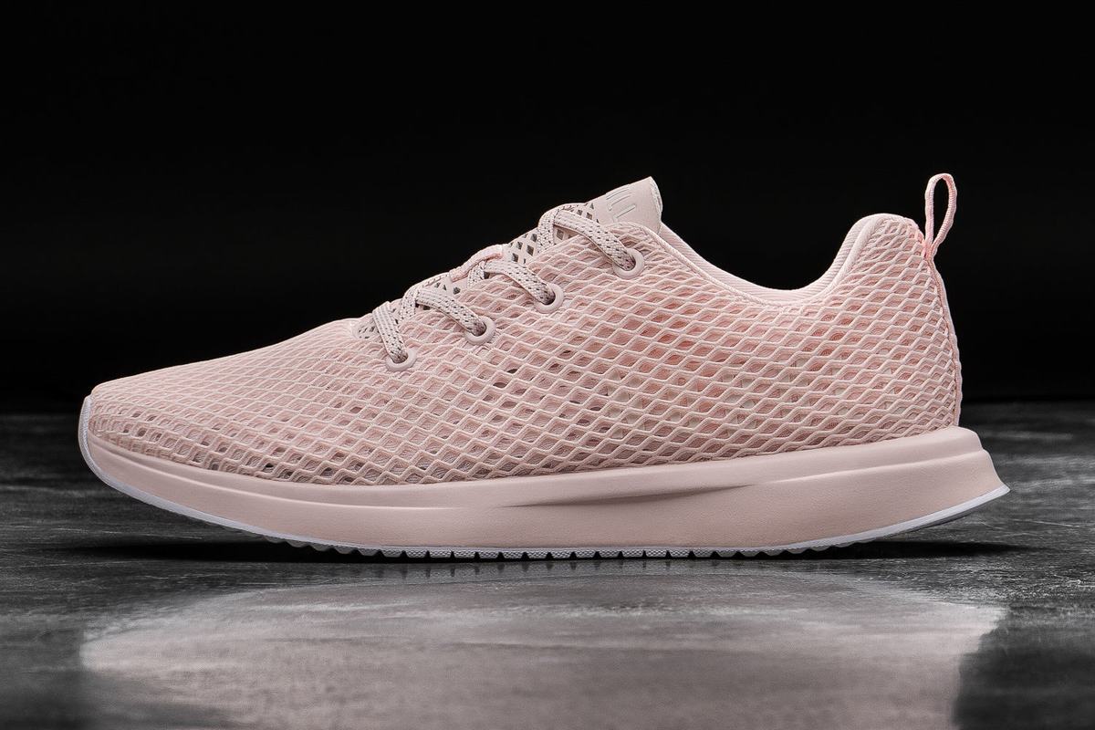 Nobull Mesh Runner Loopschoenen Dames Roze | 529081-RIO