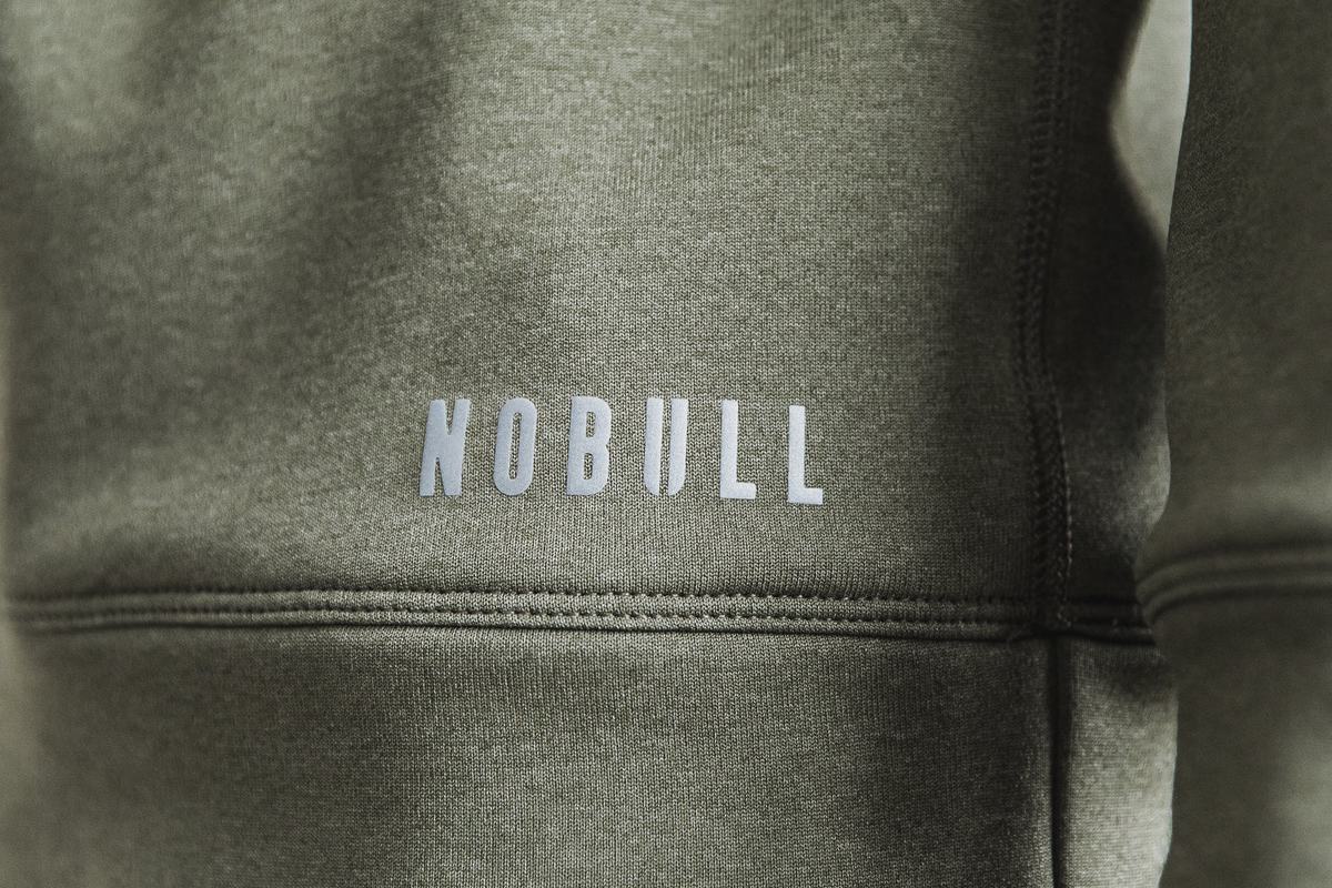 Nobull Performance Crew Sweatshirts Heren Groen | 053481-VHW