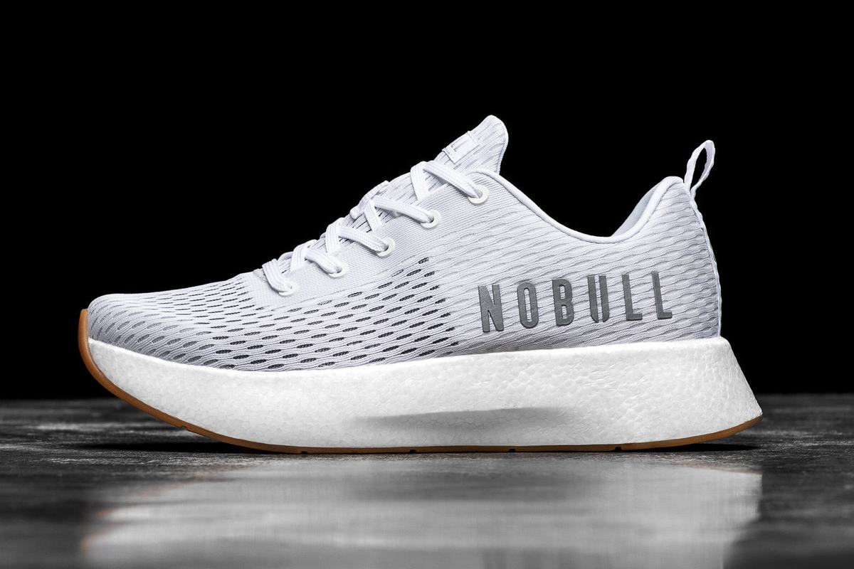 Nobull Runner Loopschoenen Dames Wit | 423875-RJI