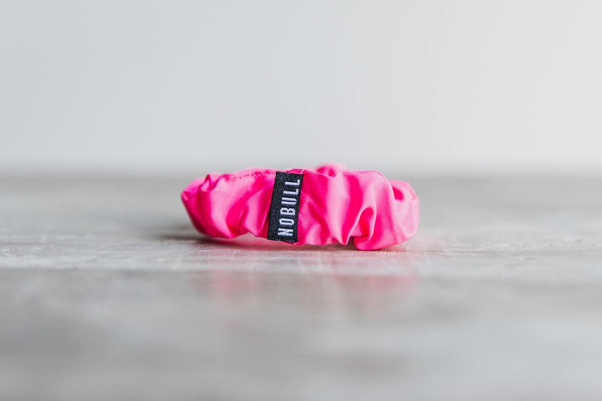 Nobull Scrunchie Neon Haarwokkel Heren Roze | 980214-ZTD