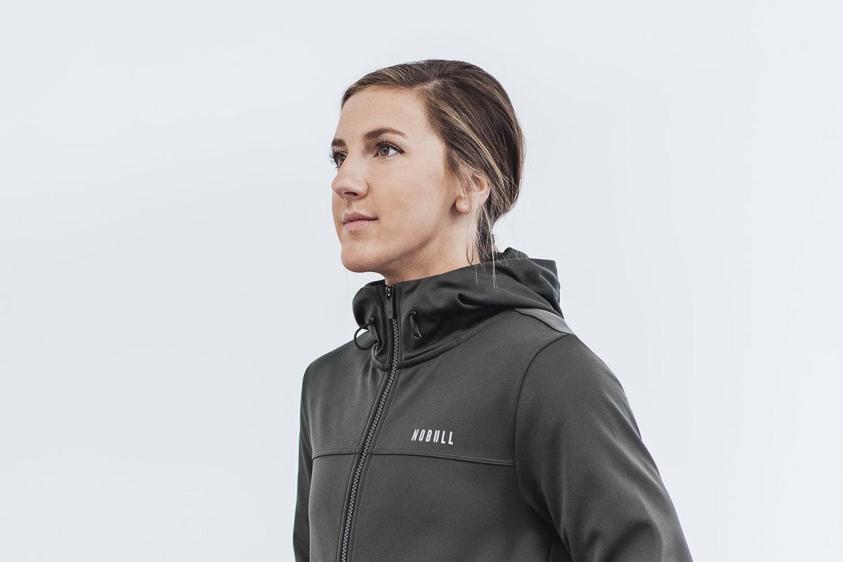 Nobull Softshell Jassen Dames Diepgrijs | 198504-ADY