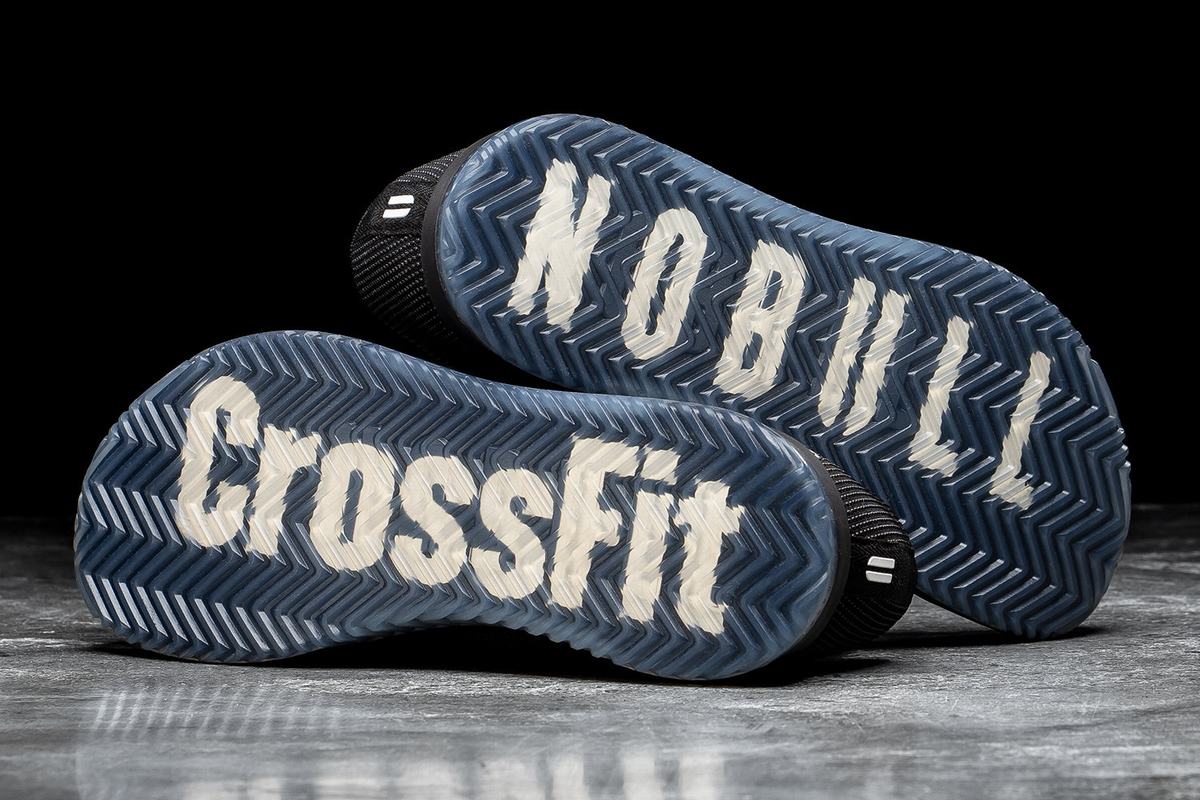 Nobull Superfabric Crossfit® Trainer Crossfit Schoenen Heren Zwart | 285196-IEX