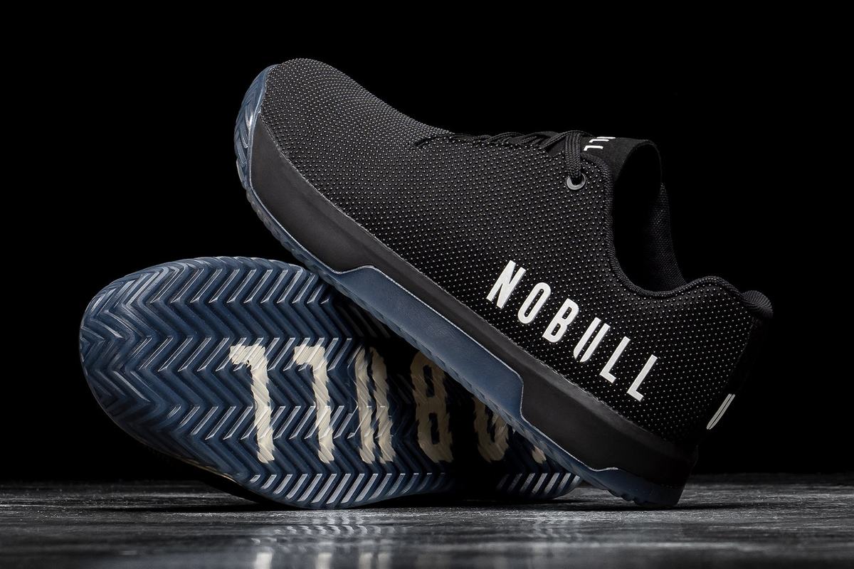 Nobull Superfabric Crossfit® Trainer Crossfit Schoenen Heren Zwart | 285196-IEX