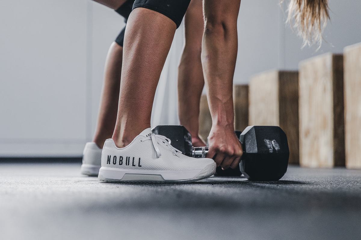 Nobull Superfabric Crossfit® Trainer Crossfit Schoenen Dames Wit | 471359-XDG