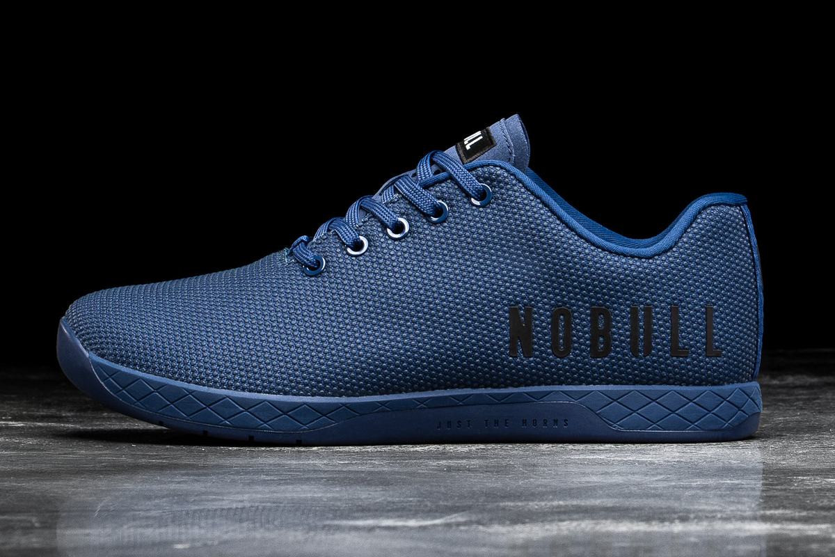 Nobull Superfabric Trainer Fitness Schoenen Dames Indigo | 065937-ETY