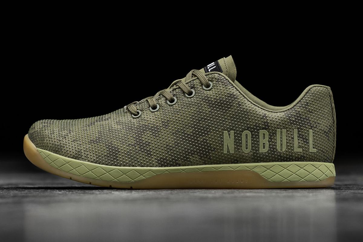 Nobull Superfabric Trainer Fitness Schoenen Dames Camo | 136590-QCP