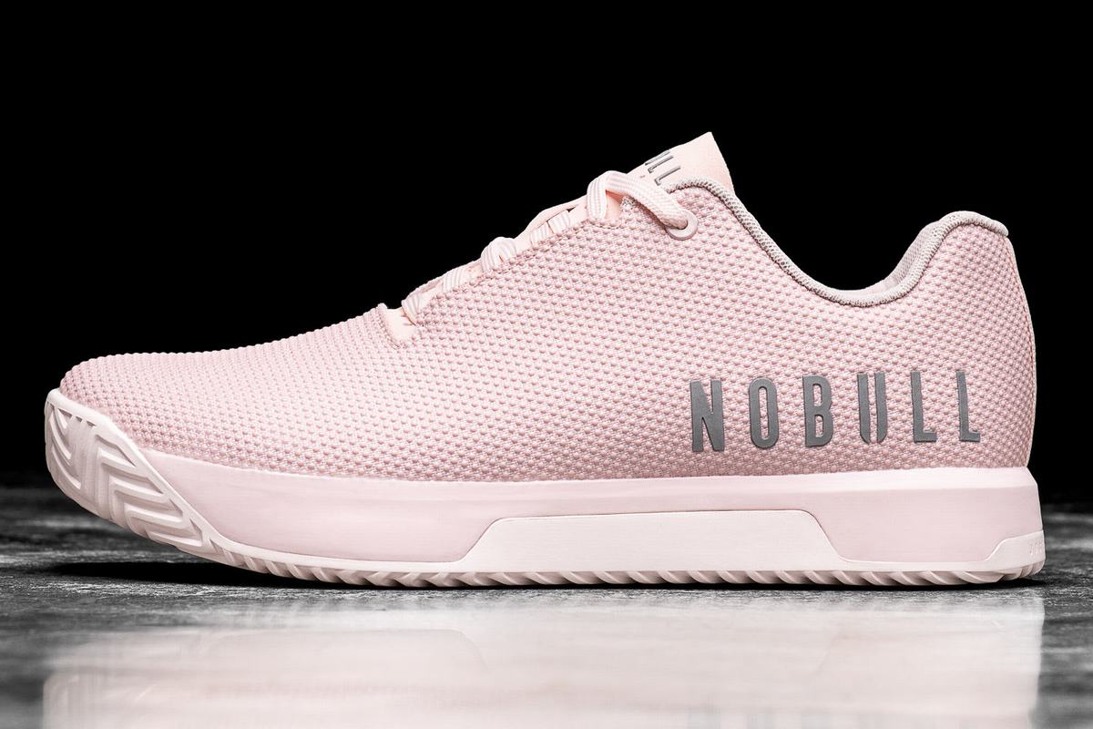 Nobull Superfabric Trainer Fitness Schoenen Heren Roze | 167205-RSW