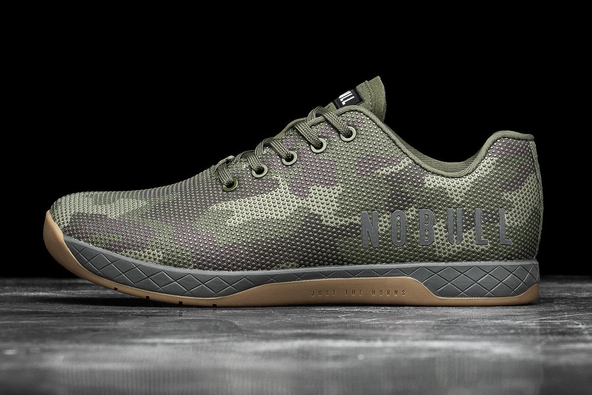 Nobull Superfabric Trainer Fitness Schoenen Heren Camo | 406218-LMF