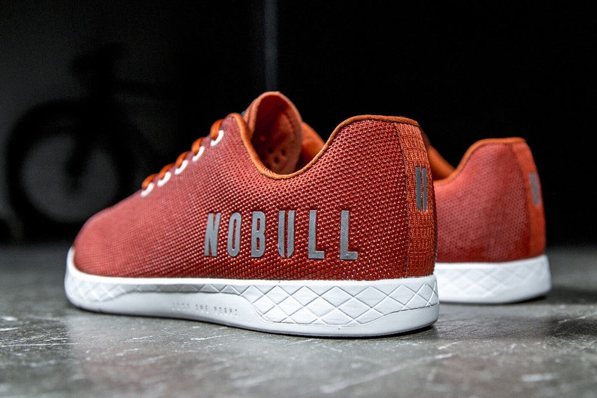 Nobull Superfabric Trainer Fitness Schoenen Heren Oranje | 452683-CWU