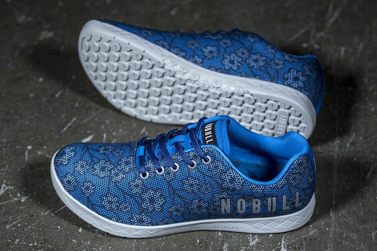 Nobull Superfabric Trainer Fitness Schoenen Heren Blauw | 493157-REX