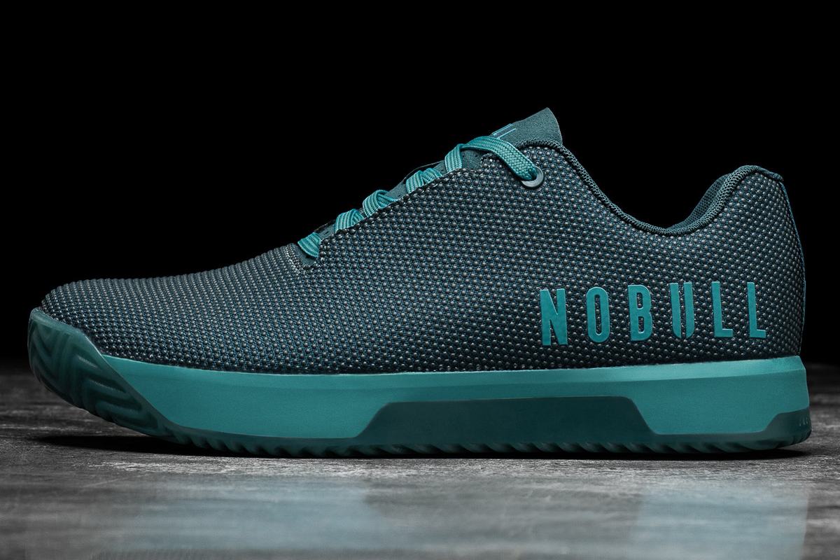 Nobull Superfabric Trainer Fitness Schoenen Dames Diepturquoise | 571632-QNX