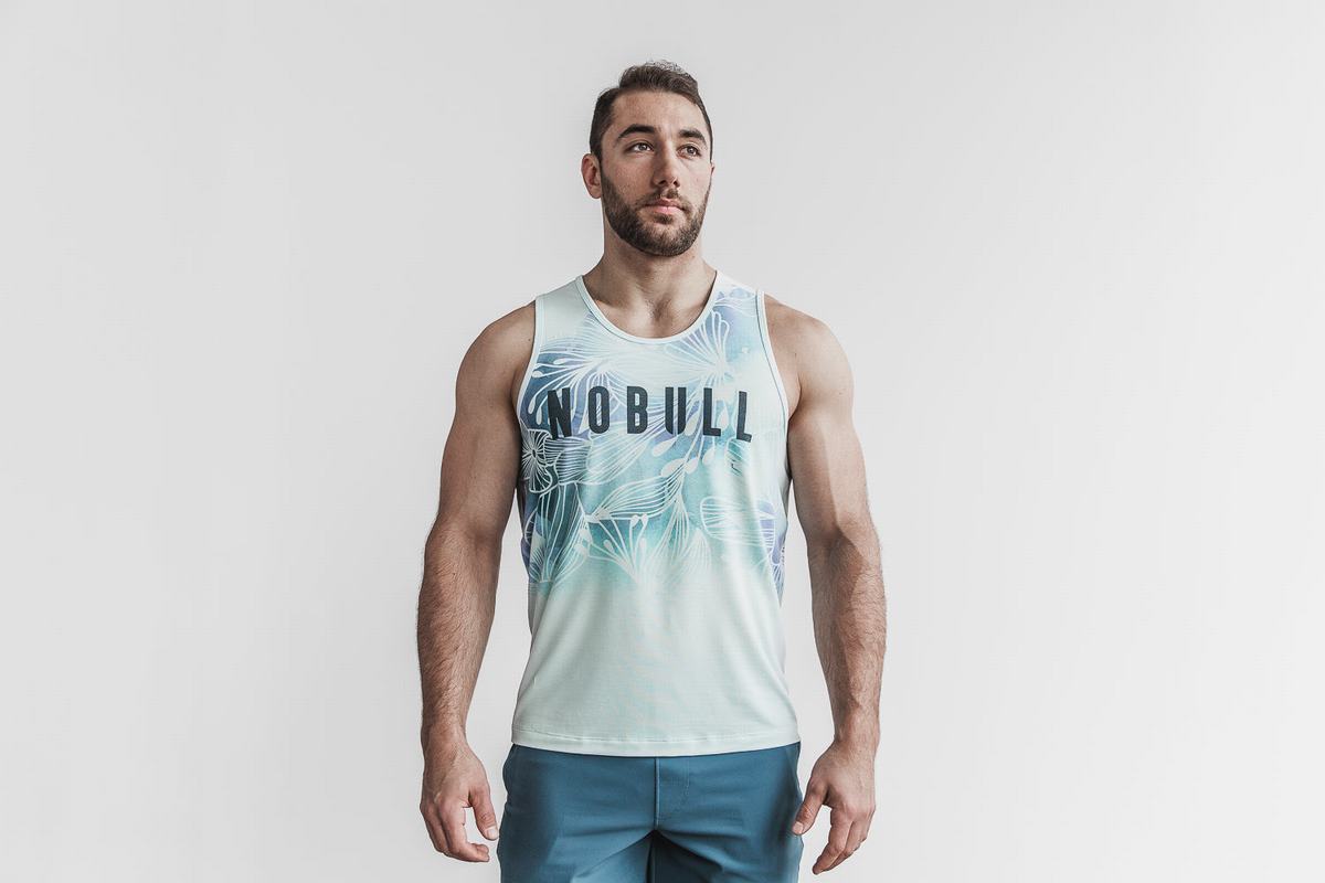 Nobull Tank Tanktop Heren Groen | 951723-BGW