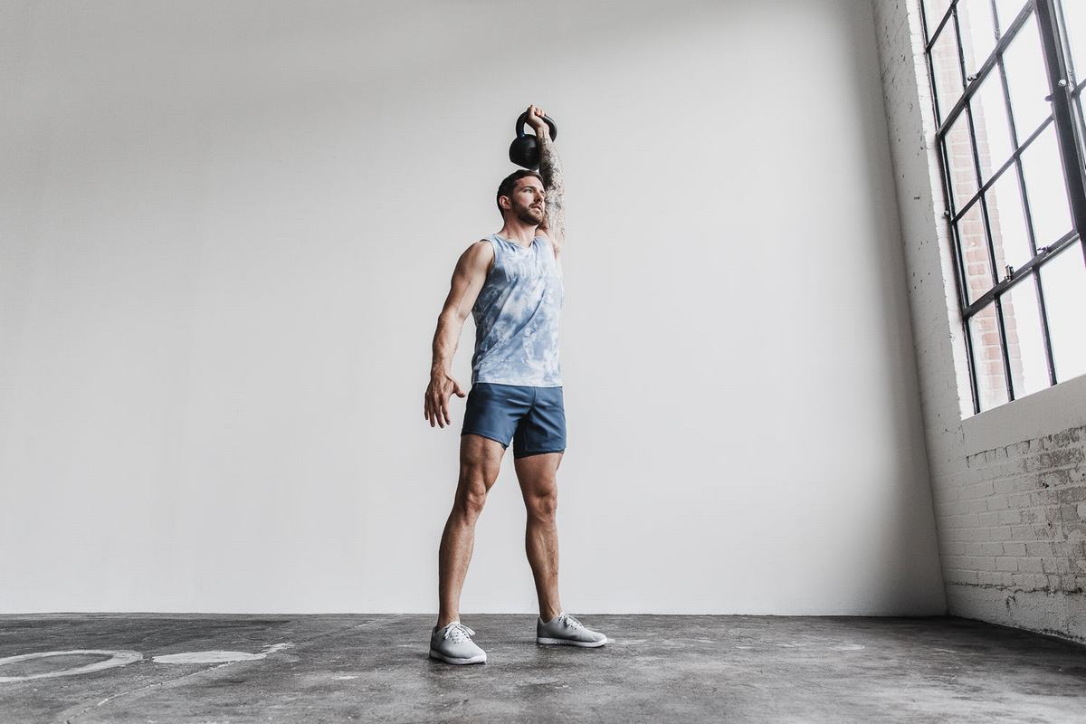 Nobull Tank Tie-Dye Tanktop Heren Blauw | 035742-BFV