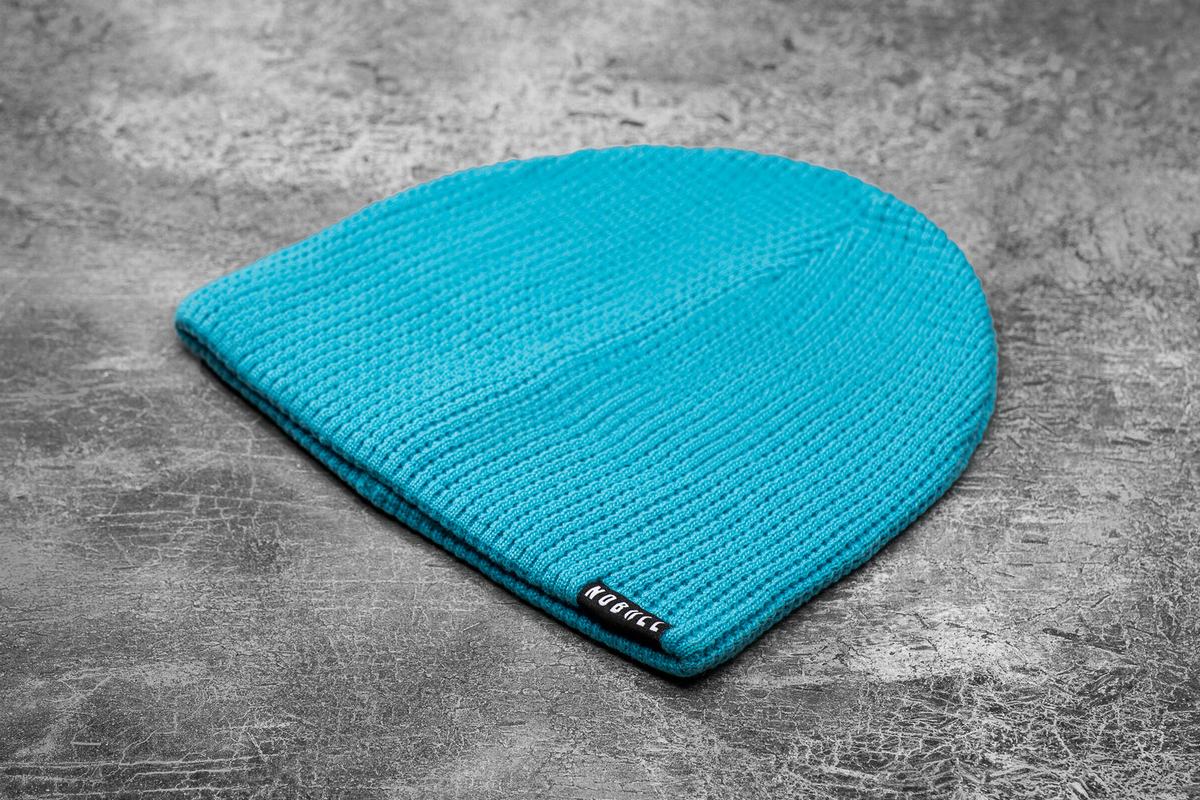 Nobull Waffle Beanie Neon Muts Dames Blauw | 382654-DJM