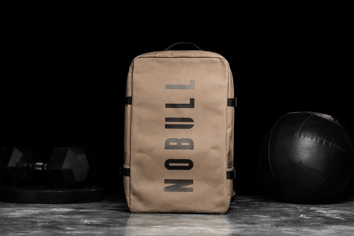 Nobull Waxed Canvas Duffleback Sporttas Dames Lichtbruin | 038764-PLO