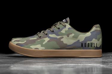 Nobull Canvas Trainer Fitness Schoenen Dames Camo | 364870-CJW