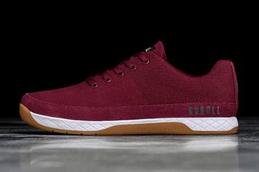 Nobull Canvas Trainer Fitness Schoenen Dames Bordeaux | 605783-SMF