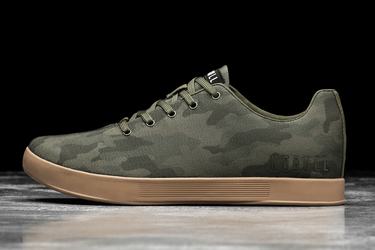 Nobull Canvas Trainer Fitness Schoenen Heren Donkercamo | 146820-PKS