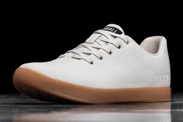 Nobull Canvas Trainer Fitness Schoenen Heren Wit | 649230-ENR