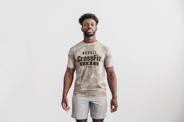 Nobull Crossfit Games® 2022 T-shirts Heren Camo | 768402-WXC