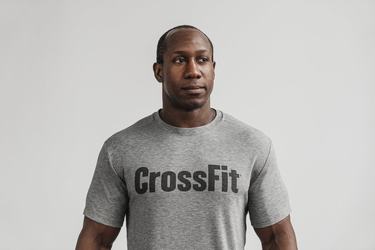 Nobull Crossfit® T-shirts Heren Grijs | 420135-GSF