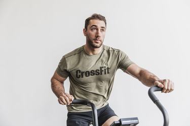 Nobull Crossfit® T-shirts Heren Groen | 243657-EDP