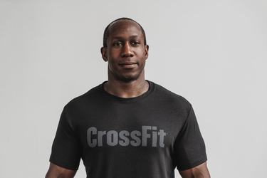 Nobull Crossfit® T-shirts Heren Zwart | 473052-WNF