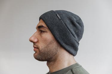 Nobull Cuffed Beanie Muts Heren Donkergrijs | 846370-CBP