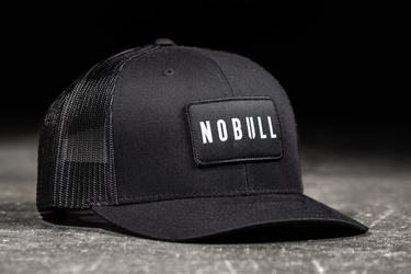 Nobull Curved-Brim Trucker Hoeden Dames Zwart | 561028-BXJ