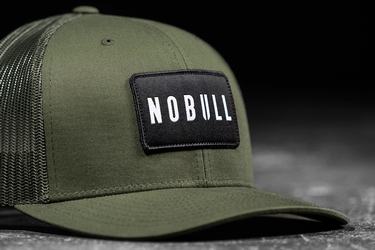 Nobull Curved-Brim Trucker Hoeden Dames Olijfgroen | 713652-PKM