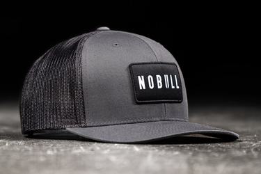 Nobull Curved-Brim Trucker Hoeden Heren Donkergrijs Zwart | 835607-WED